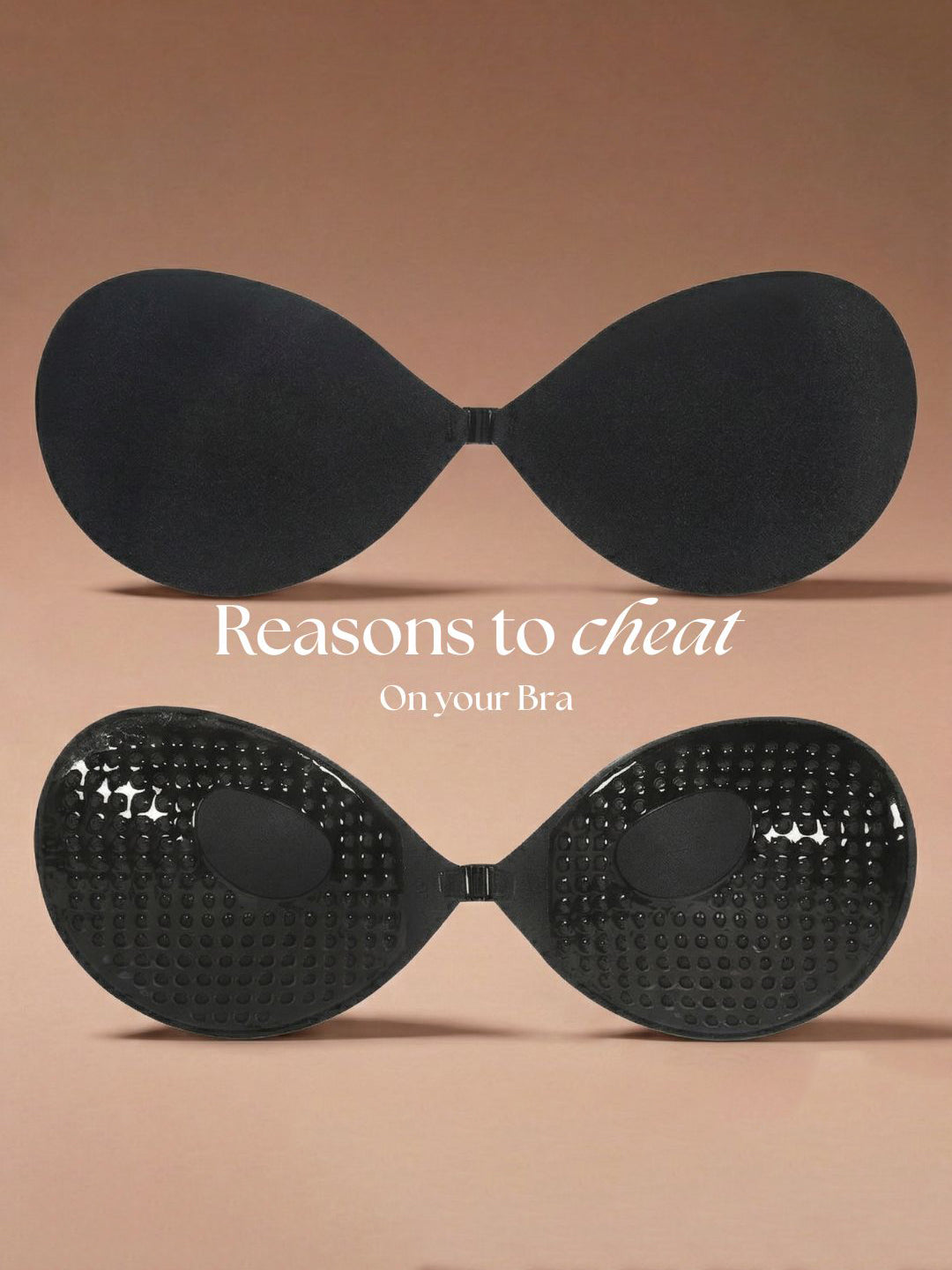 Self-adhesive bra