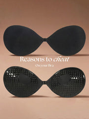 Self-adhesive bra