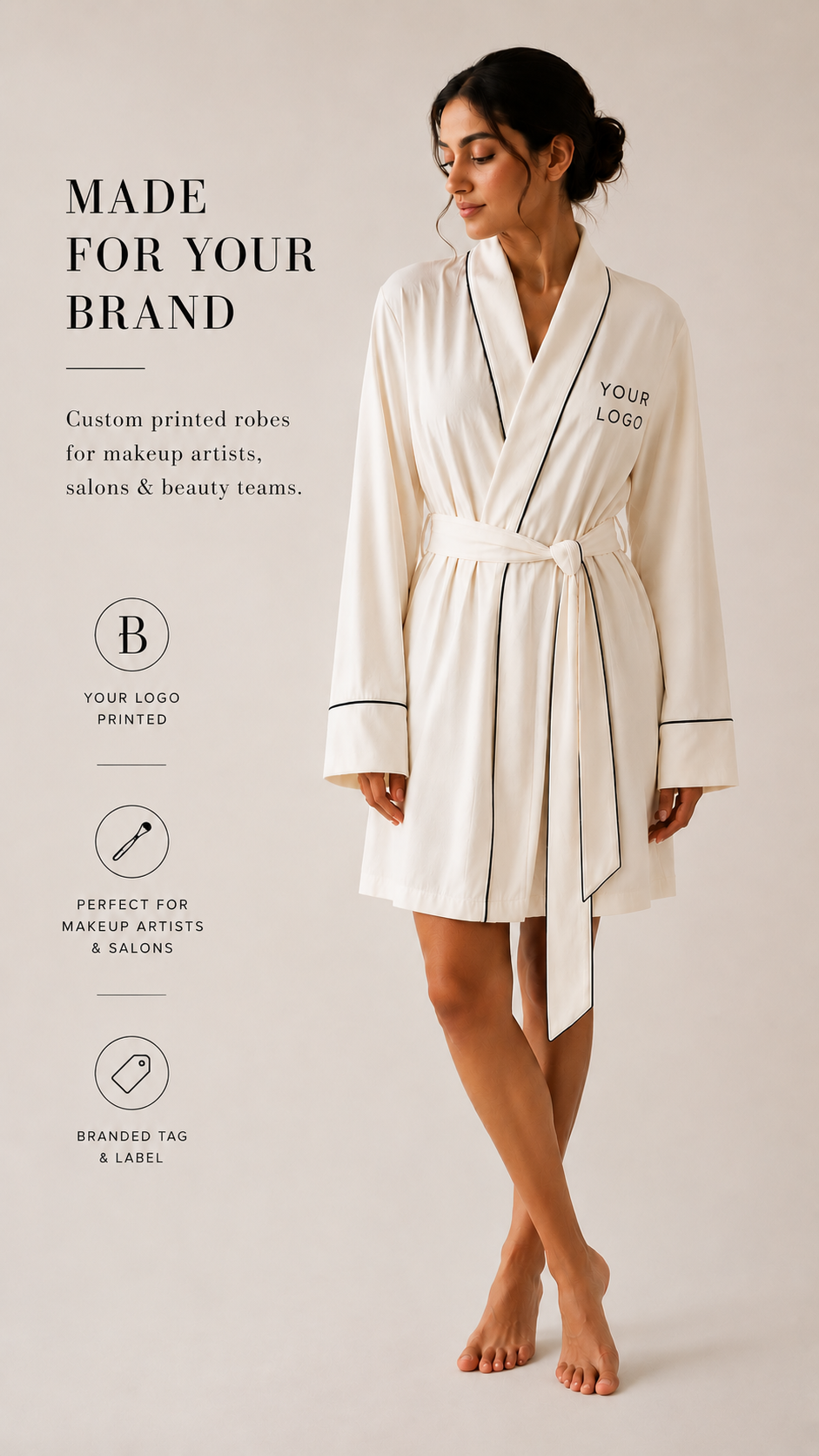 Personalized Cotton Robe – Cozy & Custom