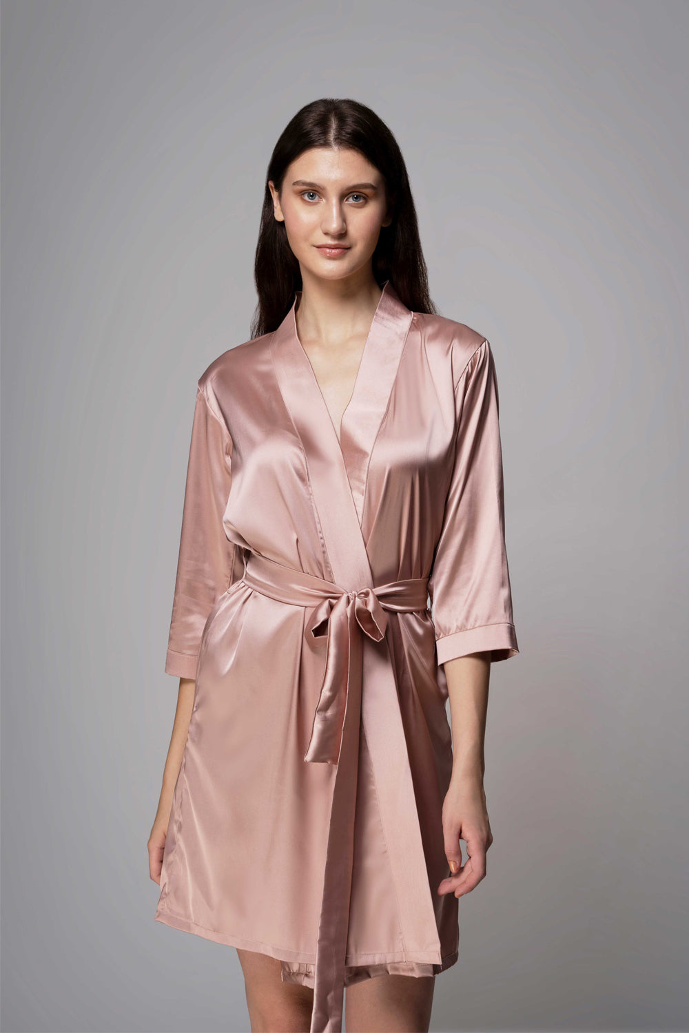 Soas Gold Robe Premium Satin Robe – Rose Gold – Sol-t