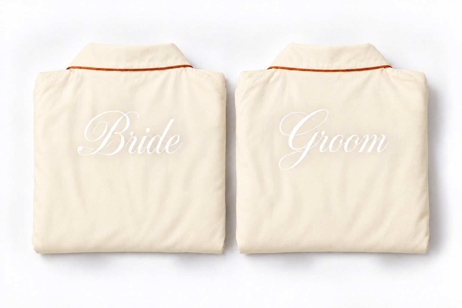 Personalized Cotton Couple Robes – Cozy & Custom - Butter Yellow